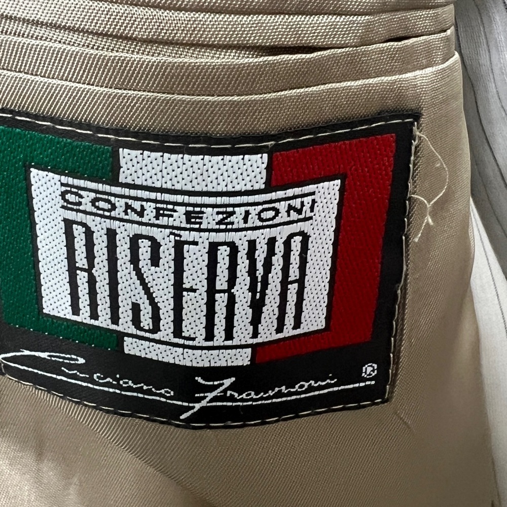 CONFEZIONI RISERVA EXCLUSIVELY FOR DILLARD’S  COLOR TOUPE AND CREAM, SIZ… - Picture 7 of 11